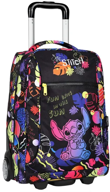 Rucsac cu roți Cool Pack Compact - Stitch Black