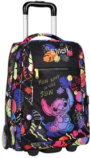 Rucsac cu roți Cool Pack Compact - Stitch Black