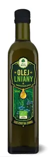 Ulei bio din semințe de in, presat la rece, 500 ml, Dary Natury