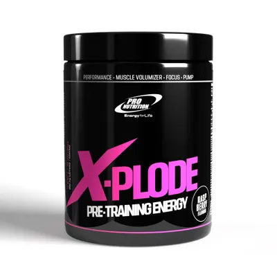 Pre-workout antrenament, X-plode Zmeura 840g