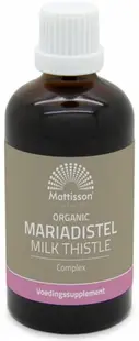 Organic Milk Thistle Complex, 100 ml, Mattisson Healthstyle