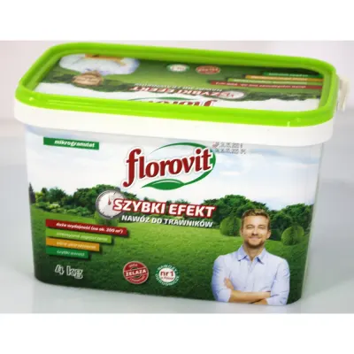 Florovit ingrasamant pentru gazon cu efect rapid 4 kg - Default Title