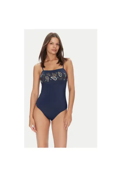 Costum de baie dama BN258 - Poliamida/Elastan - Bleumarin - Bleumarin
