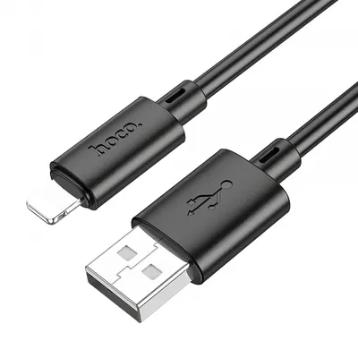 Cablu Date si Incarcare USB-A - Lightning HOCO X88, 18W, 1m, Negru