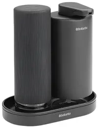 Set dozator de săpun Brabantia - SinkStyle, Mineral Infinite Grey, 2 x 200 ml