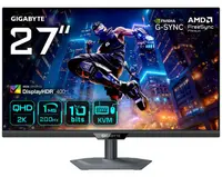 Gaming monitor Gigabyte – M27Q2 QD, 27'', 210Hz, 1ms, G-SYNC, negru