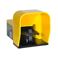 Intrerupator de Picior, K Series, One Pedal, With Safety Lever, Plastic Body, Close. Contacts 1no+1nc Snap Action