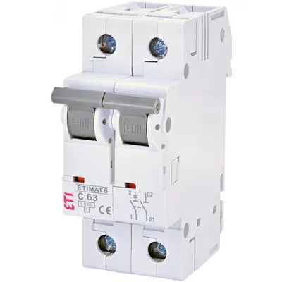 ETIMAT 6 Intrerupatoare automate miniatura 6kA ETIMAT 6 1p+N C63