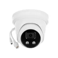 Camera supraveghere IP Dome Hikvision AcuSense DS-2CD2346G2-IU2C, 4 MP, IR 30 m, 2.8 mm, slot card, microfon, PoE