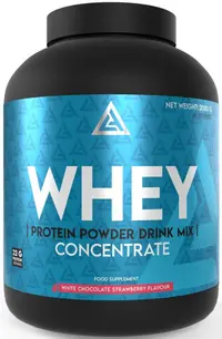 Whey Protein Concentrate, ciocolată albă cu căpșuni, 2000 g, Lazar Angelov Nutrition