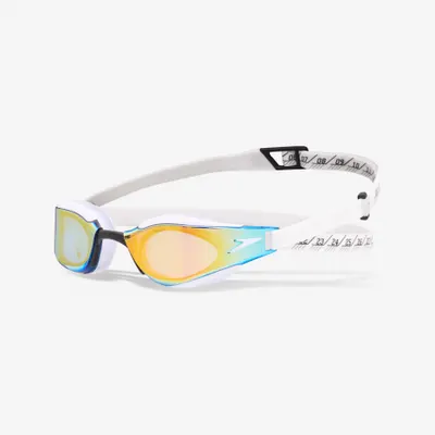 Ochelari de competiții de înot Speedo Hyper Elite Alb-Albastru