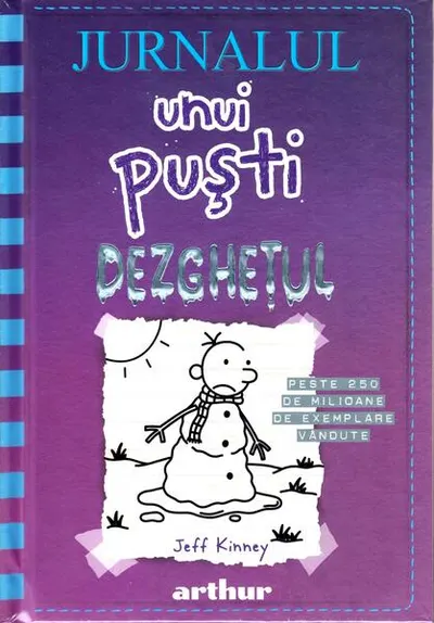 Dezghețul. Jurnalul unui puști (Vol.13) - Hardcover - Jeff Kinney