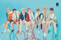 Poster - BTS Group - Blue