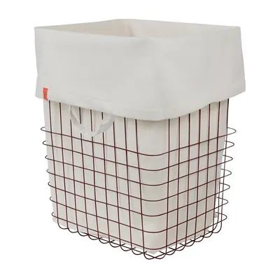 Coș de rufe burgundy din metal 64 l Store-It – Mette Ditmer Denmark