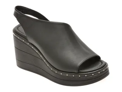 Sandale GRYXX negre, 1914289, din piele naturala