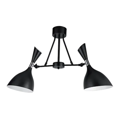 Candelabru Morgan 2xe14 Negru