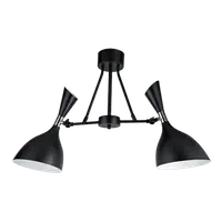 Candelabru Morgan 2xe14 Negru