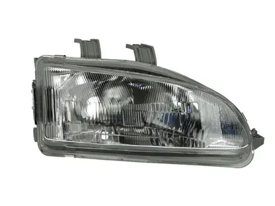 Far Dreapta (H4, electric, fara motoras, culoare insertie: negru) potrivit HONDA CIVIC V