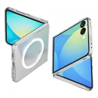 Husa MagSafe pentru Samsung Galaxy Z Flip7 F766, Spigen, Air Skin, Transparenta ACS09556