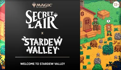 Magic: The Gathering - Secret Lair x Stardew Valley: Welcome to Stardew Valley