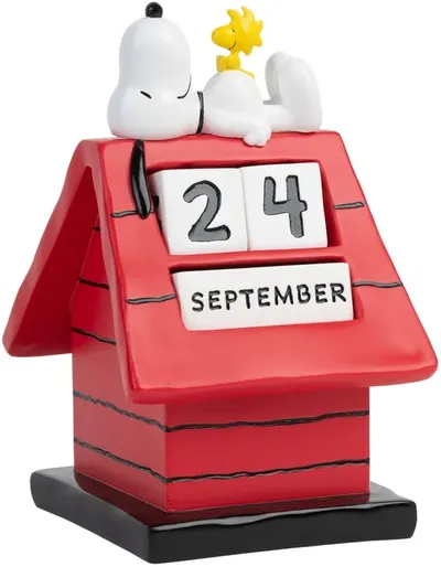 Calendar Erik Animație: Peanut - Snoppy pe Doghouse