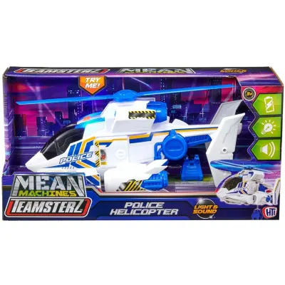 Elicopter cu lumini si sunete, Teamsterz, Mean Machines, Police