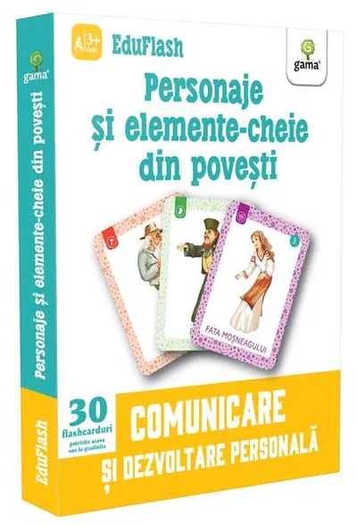 Personaje și elemente-cheie din povești. EduFlash - Paperback brosat - ***