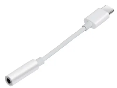 Adaptor Makki - CBL-C-Audio-WH, Adapter Type-C/3.5mm, alb
