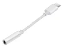 Adaptor Makki - CBL-C-Audio-WH, Adapter Type-C/3.5mm, alb
