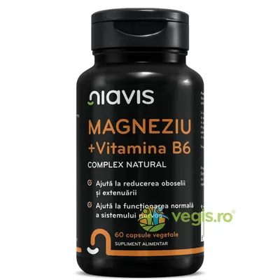 Magneziu + Vitamina B6 60cps