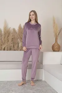 Pijama Dama Baki Catifea Engros Cod 807
