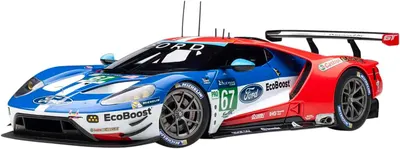 Model de colecție AUTOart Modern: Mașini - Ford GT GTE Pro #67 Derani/Priaulx/Tincknel Le Mans 2017