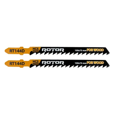 Panza fierastrau pendular pentru lemn, 100x75 mm Set 2 buc ROTOR RT144D