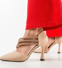 Pantofi dama Aquila Bej