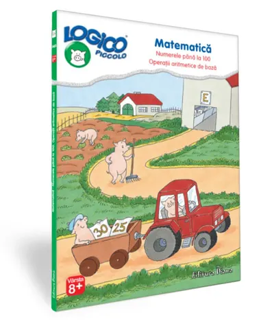 LOGICO PICCOLO - Matematică (8+) - Numere până la 100. Operații aritmetice de bază