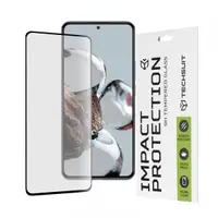 Folie de protectie Ecran Techsuit pentru Xiaomi 12T / 12T Pro, Sticla Securizata, Full Glue, 111D, Neagra