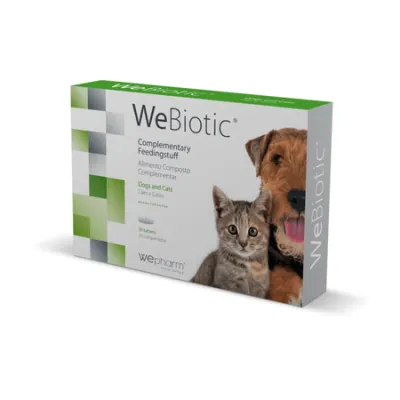 Supliment digestiv pentru caini pisici WeBiotic 30 tablete