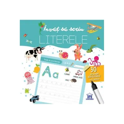 Învăț să scriu literele - Paperback - ***
