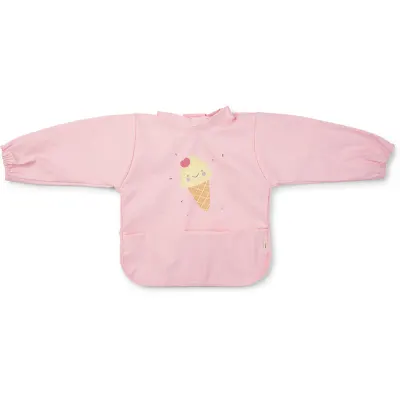Saro Baby Waterproof Bib with Sleeves bavețică Ice Cream 1 buc