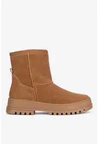 Ghete dama 5905588992899 - Piele intoarsa - Maro - Maro