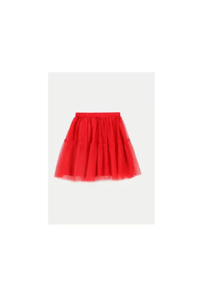 Fusta fete - 304488115 - Poliester - Negru - Negru