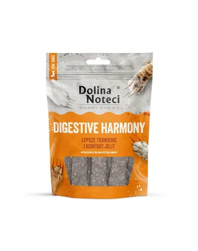 DOLINA NOTECI Smart Chews Digestive Harmony 100g recompense câini, suport pentru digestie