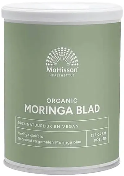 Mattisson Healthstyle Ogranic frunze de Moringa, 125 g