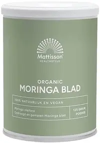 Mattisson Healthstyle Ogranic frunze de Moringa, 125 g