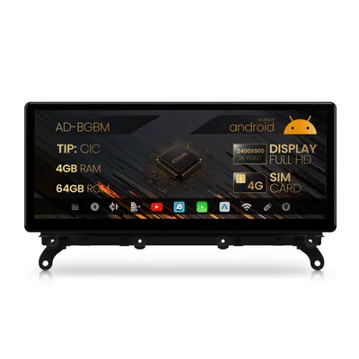 Navigatie BMW X3 F25 X4 F26 (2011-2013), Varianta CIC, Android 13, BM-Octacore 4GB RAM + 64GB ROM, 12.3 Inch - AD-BGBM12004CI+AD-BGRKITBM012