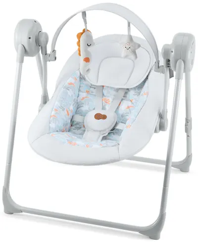 Balansoar electric KinderKraft - Swingee, gri