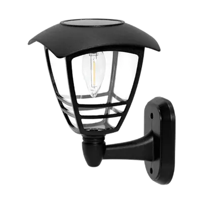 Lampa de perete LED solara 0.3W IP44