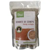 Seminte de canepa intregi bio 500g Obio