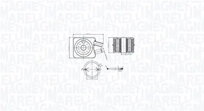 Radiator Ulei Potrivit Audi A2, A3, A4 B5, A4 B6, A4 B7, A6 C5, Tt; Chrysler Sebring; Dodge Avenger, Caliber, Journey; Ford Galaxy I; Jeep Compass, Patriot; Mitsubishi Grandis 1.2d-2.5d 11.94