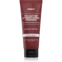KUNDAL Caffeine 10X White Musk ingrijire consolidata petru par fragil si fara vlaga 200 ml